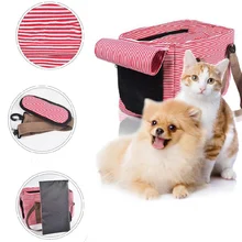 Новые дышащие трусики для собак Сумка-переноска холщовая собака дорожные сумки на плечо для собак щенков кошек Складная Сумка переноска для домашних животных 2 цвета