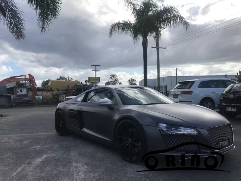 Dark Satin Grey Vinyl Wrap-8