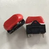 2Pcs Black or Red AC 250V 6A / AC125V 10A 3 Positions 3 Pins Terminal DPDT Rocker Switch KCD15-103 RK2-33 for Hair Dryer ► Photo 2/6