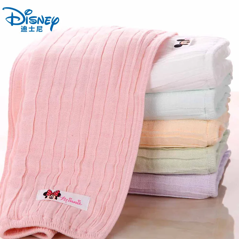 Детское хлопковое Марлевое полотенце Disney с Микки и Минни детское мягкое