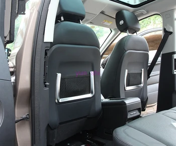 

ABS Chrome For Land Rover DISCOVERY SPORT 2015-18 Seat Back Bag Rim Sequin Trim Decoration Interior Modified Sticker Car-styling