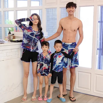 Printed Parent-Child Swimsuit Quick-Dry Kids Parents Swimwear Beachwear Mother Father Daughter Son Family Matching Sportswear
Printed Parent-Child Swimsuit Quick-Dry Kids Parents Swimwear Beachwear Mother Father Daughter Son Family Matching Sportswear