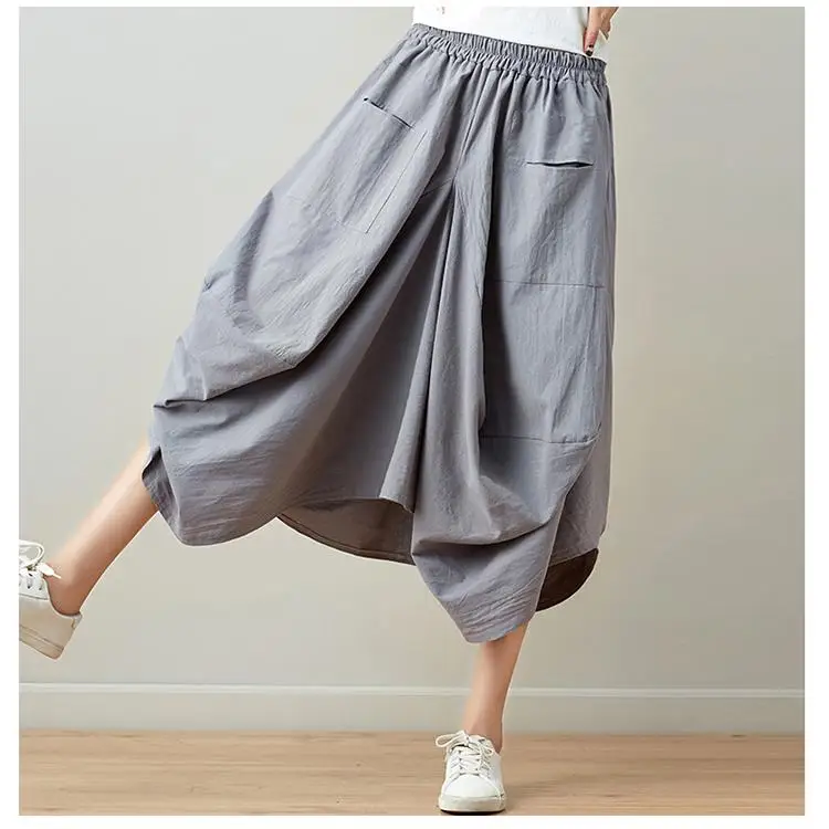 casual pleated skirt