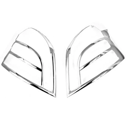 Chrome Styling Tail Light Cover For Toyota Yaris Second Generation 2005
