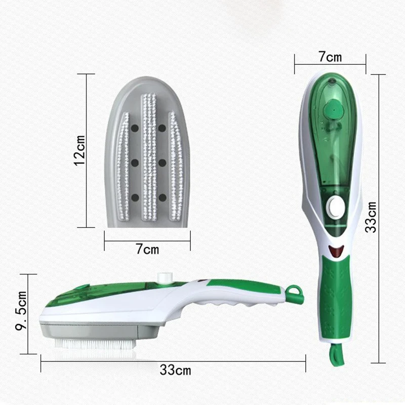 

Portable Handheld Clothes Ironing Machine Electric Garment Steamer Mini Travel Hanging Steaming Iron Cloth Brush AU/US