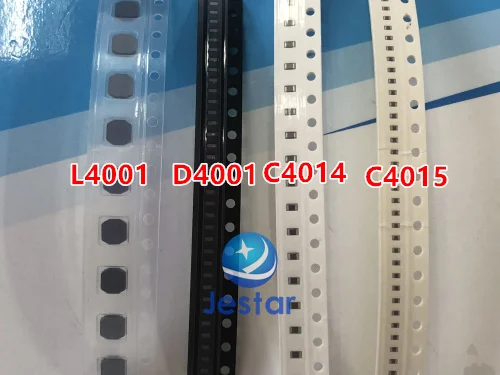 

5sets/lot L4001 coil + diode D4001 + capacitance C4014 + C4015 LCD backlight Back light boostinductor For iPad 6 air 2