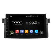 9 “Android 5.1 GPS Del Coche para BMW E46 M3 1998-2005 Vídeo Con reproductor de Radio Estéreo 3G WIFI Bluetooth USB DVR Espejo enlace