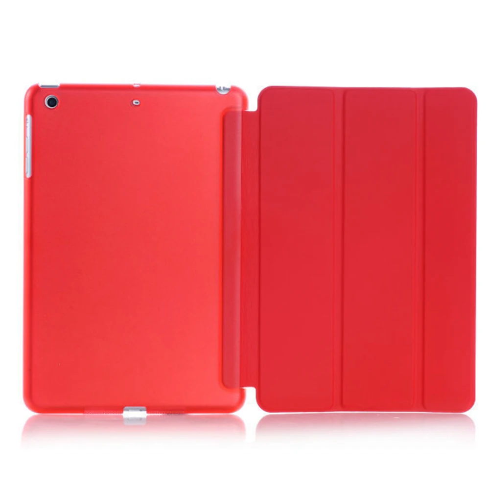 Чехол для iPad mini 1/2/3 Ultra Slim Fit Кожаный Чехол Smart прорезиненная задняя крышка чехол на магните для iPad mini 3