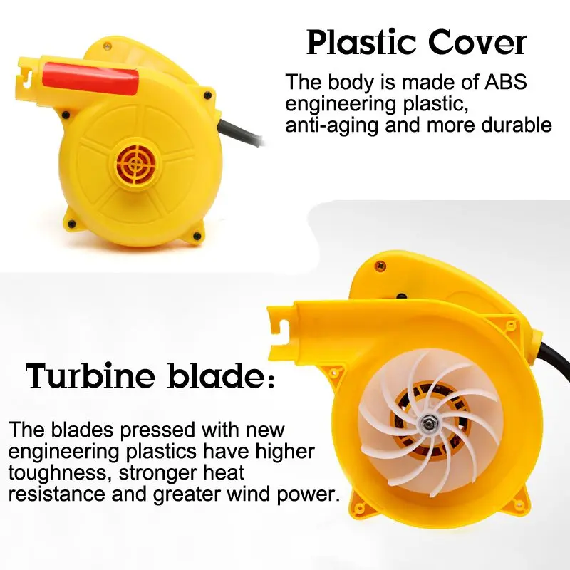 900 Вт Электрическая воздуходувка вентилятор двойного назначения для выдувания