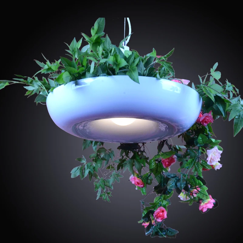 

Nordico New Pendant Lights Lamp Gardens of Babylon Pots Potted Hanglamp Aluminum Abajur Light Fixtures LED E27 Modern lighting