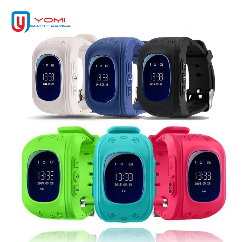 

Children's Smart Watch Q50 LCD Screen GPS Smart Baby Watch Anti-lost Finder SOS Call Remote Control for Baby Kids Smart Clock