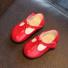 Детская кожаная обувь; осень г.; новая детская обувь принцессы; обувь для малышей