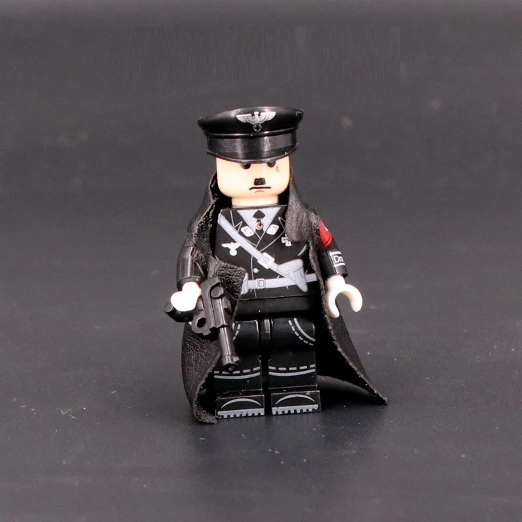 

World War II German army Head of state military DIY weapon accessories DIY Building Block Brick original mini figures toy gift