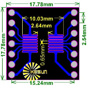 10 шт. поворотные патроны TSSOP14 SSOP14 MSOP14 SOP14 14 14pin|ic socket connector|socket standic types |