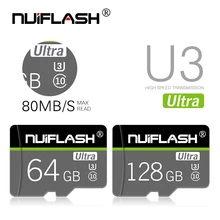 Micro cartão sd, cartão de memória a1 128 microsd 16gb 32gb 64gb 256gb UHS-3 gb cartão para samrtphone e desktop pc