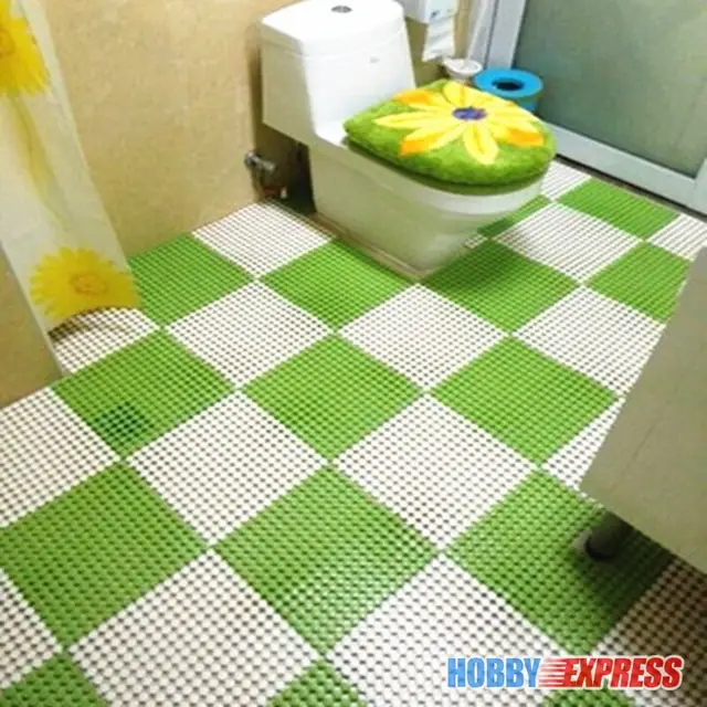 New 80 Pcs Plastic Flooring Mat Tile 30 X Cm Indoor Outdoor Circle Pattern Home Decor KK1129 Pink And White Combination New 80 Pcs Plastic Flooring Mat Tile 30 X Cm Indoor Outdoor Circle Pattern Home Decor KK1129 Pink And White Combination