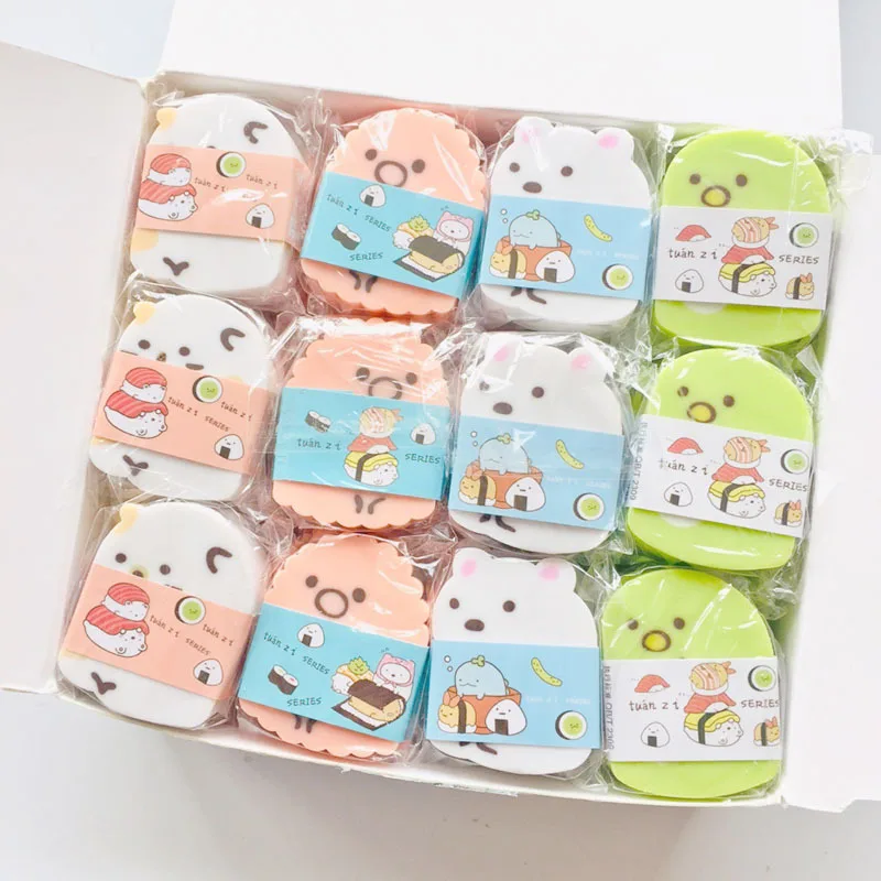 

Lovely Creatures Tuanzi Family Sumikko Gurashi Eraser Rubber Eraser Primary Student Prizes Promotional Gift Stationery