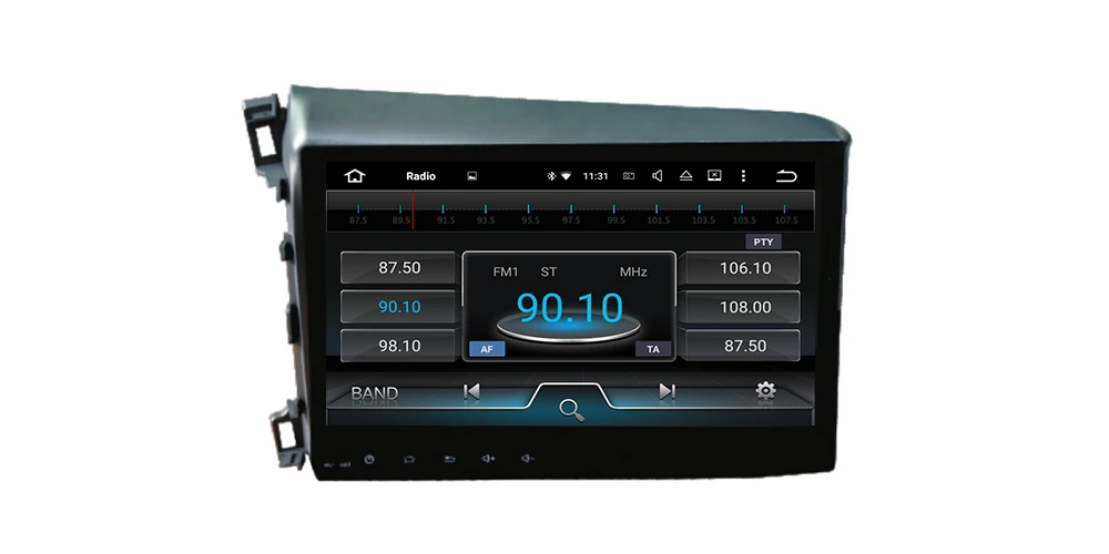 Top ZaiXi HD IPS Screen Android Car GPS For Honda Civic 2012~2015 Navi Map 2 DIN multimedia player DSP Stereo radio WiFi system 13