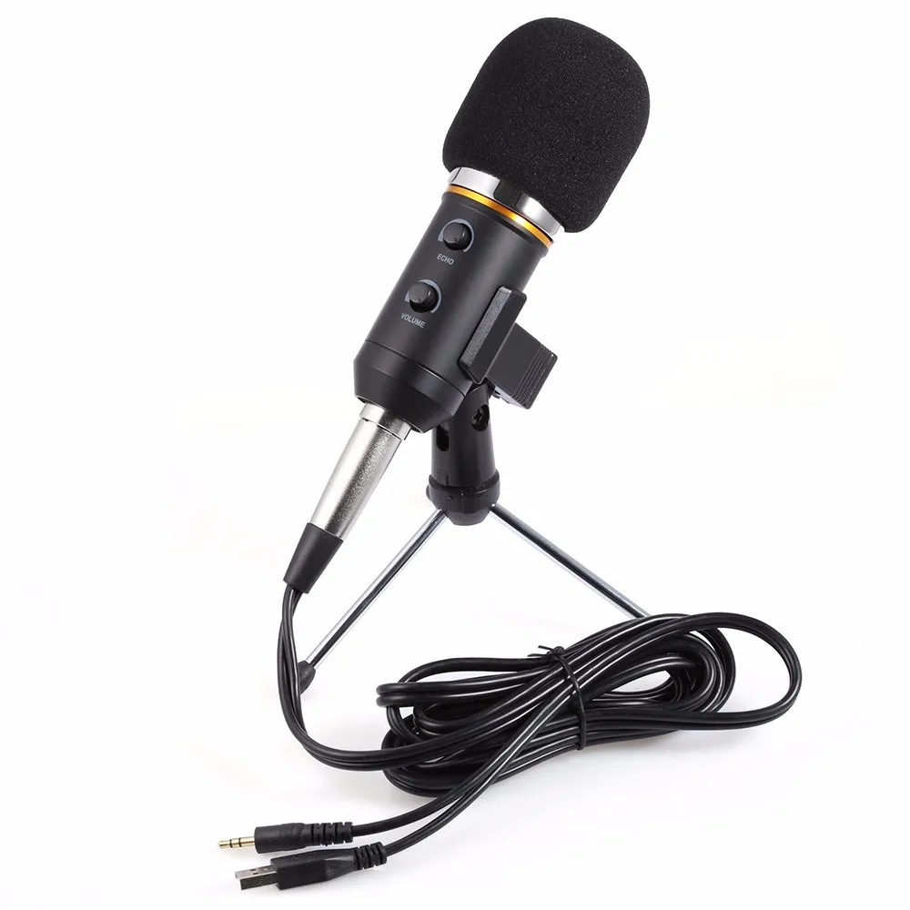  TGETH MK-F200TL Microphone Adjustable Sound Volume Noise Reduction Condenser KTV Audio Studio Recor