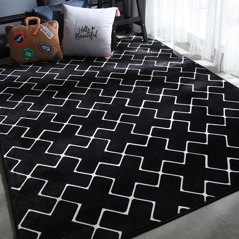 

Carpet For Bedroom Black Rug For Living Room tappeto alfombra tapis dywan tapis salon tapete para sala chambre Rectangle carpets
