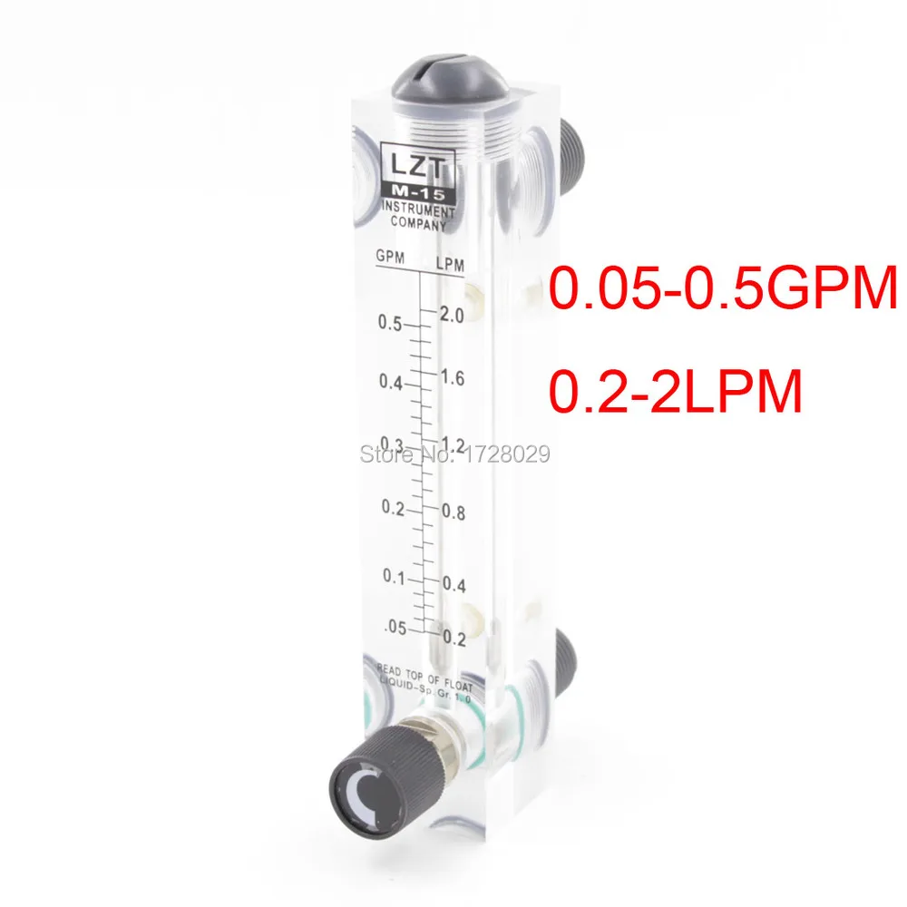 Жидкостный расходомер регулируемый 0 05 5 gpm 2 2LPM|liquid flowmeter|flow meterwater meter flow meters |