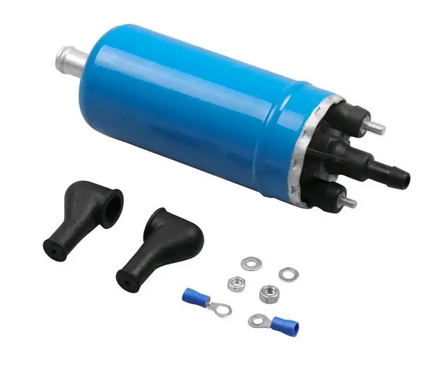12V Universal External In Line Injection Fuel Pump for car replacement