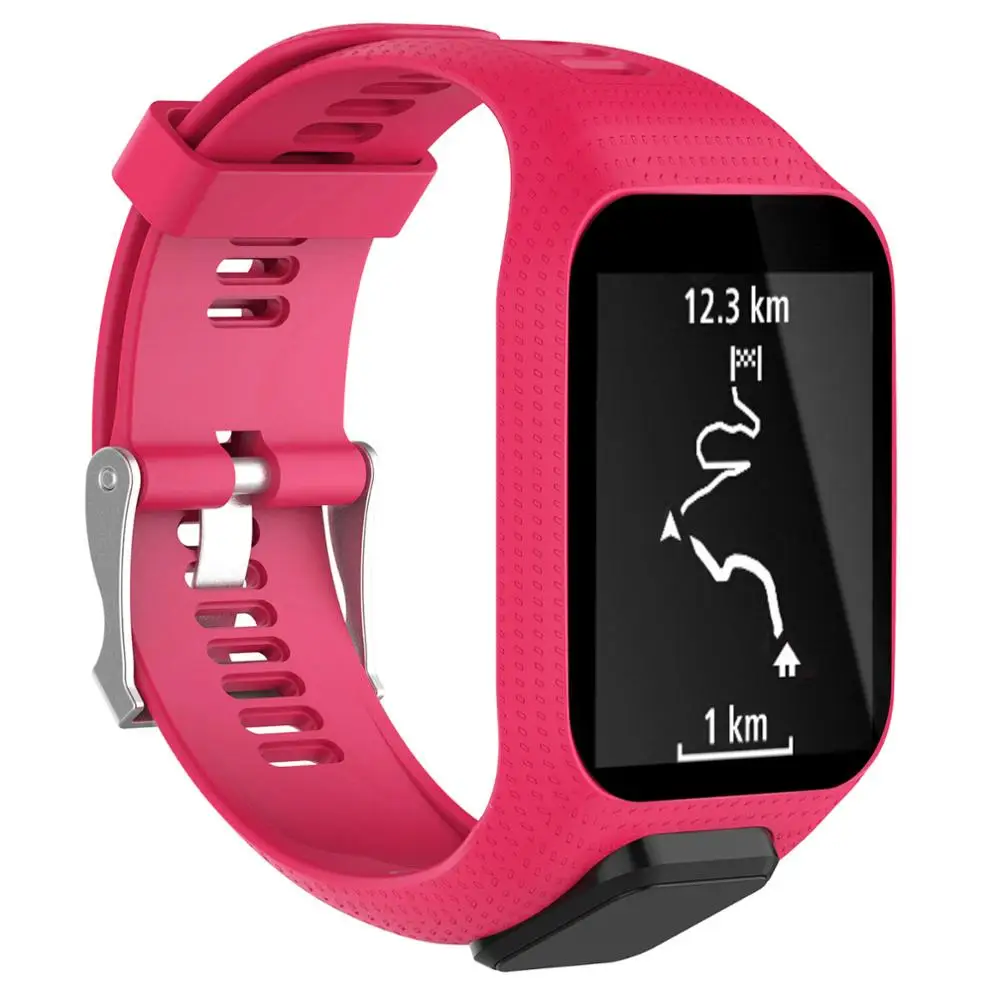 Браслет XBERSTAR для часов TomTom Runner 2 3 ремешок Spark Golfer Adventurer GPS часы TPE|replacement strap|replacement