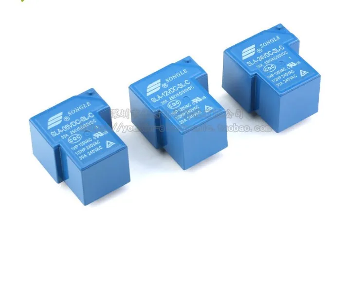 

T90 6Pin 30A SLA-05V 12V 24VDC-SL-C electric relays ( A set of transformations )