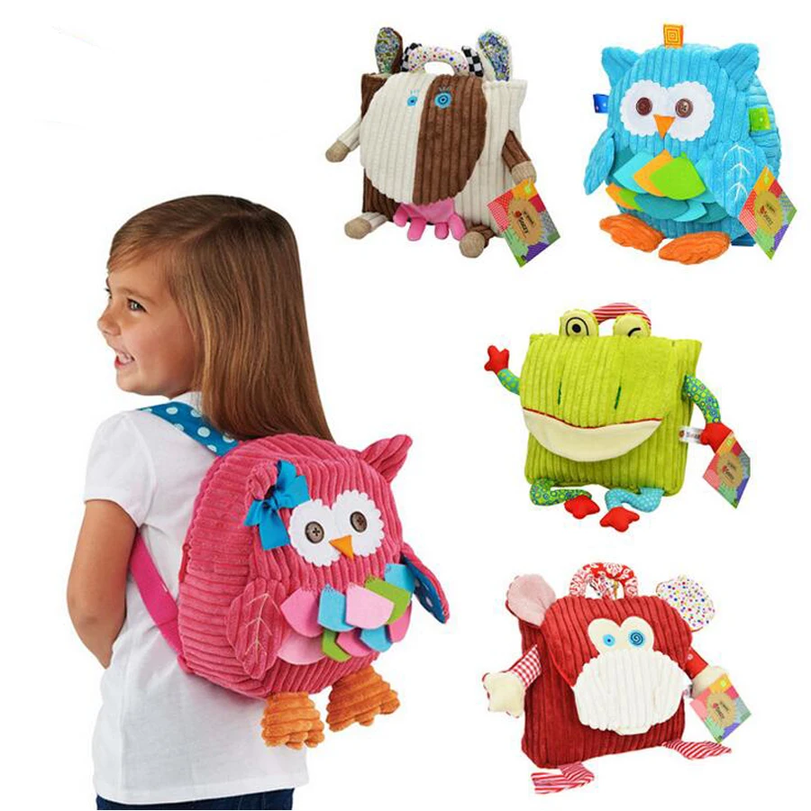 Buy Baby Food bag Storage Box zoo Snack Bags Portable plush Bag Children