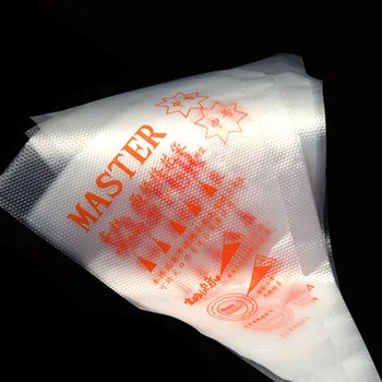 

100 Pcs/Set Disposable Baking Food Grade Plastic Piping Bag Medium Cake baking Pastry Bag Cake Decor Bakeware Tools Accessories