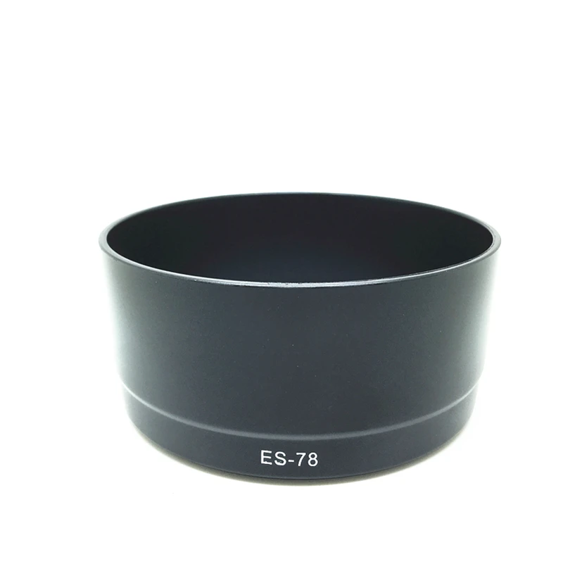 1 шт. es 78 бленда объектива для canon ef 50 мм f/1.2L USM 5D3 5 DIII 5D MARK III 5DS 5DSR 6D 1DX 1DS