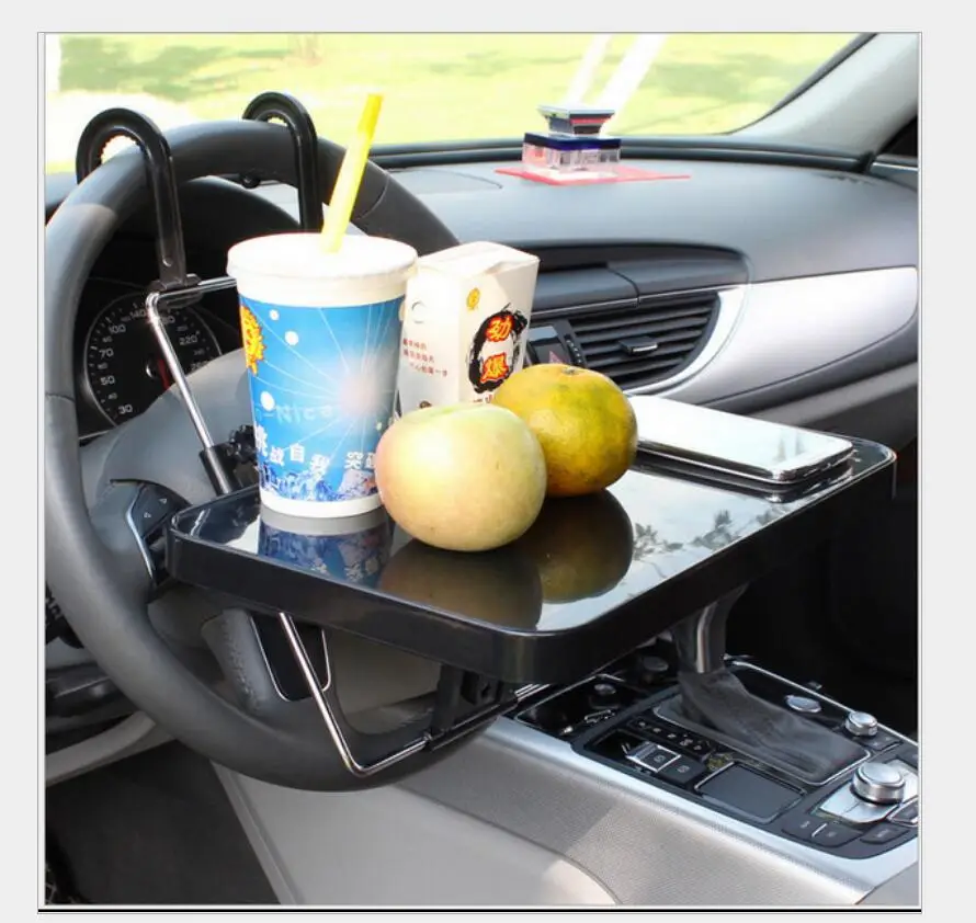  Free shipping car laptop holder multi purpose vehicle folding computer desk dining table T2036
