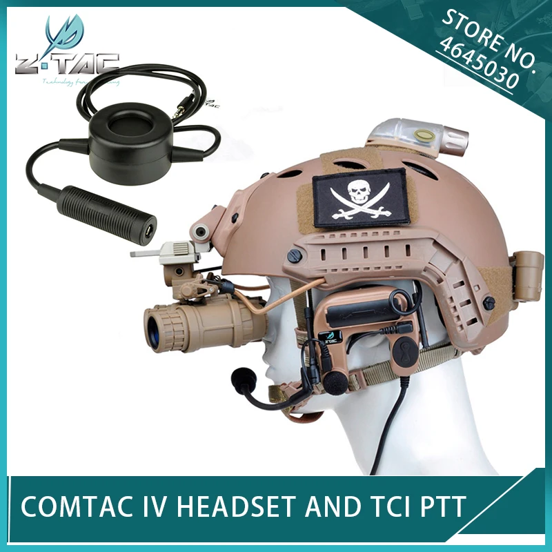 Наушники Z tactical Sordin Airsoft охотничий шлем COMTAC IV шумоподавляющие Kenwood|Тактические