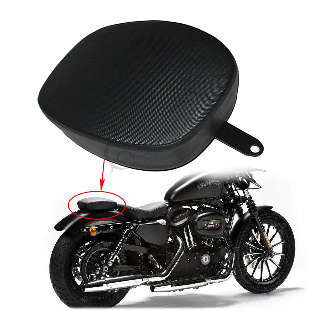 

Rear Passenger Pillion Pad Seat For Harley Sportster XL1200 883 72 48 2014 - 2016 2015