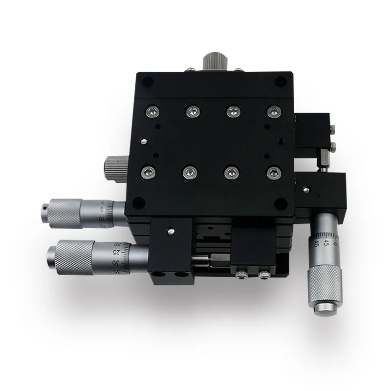 

60*60mm XYZ Axis Manual Displacement Platform High Precision Sliding Table XYZ60-L