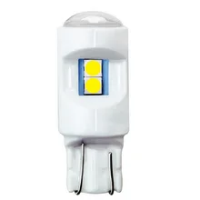 Ampoule en céramique Super brillante T10 W5W, 3030 LED, éclairage intérieur de voiture, lampe de lecture, dôme, feu de stationnement, blanc, rouge, jaune, bleu