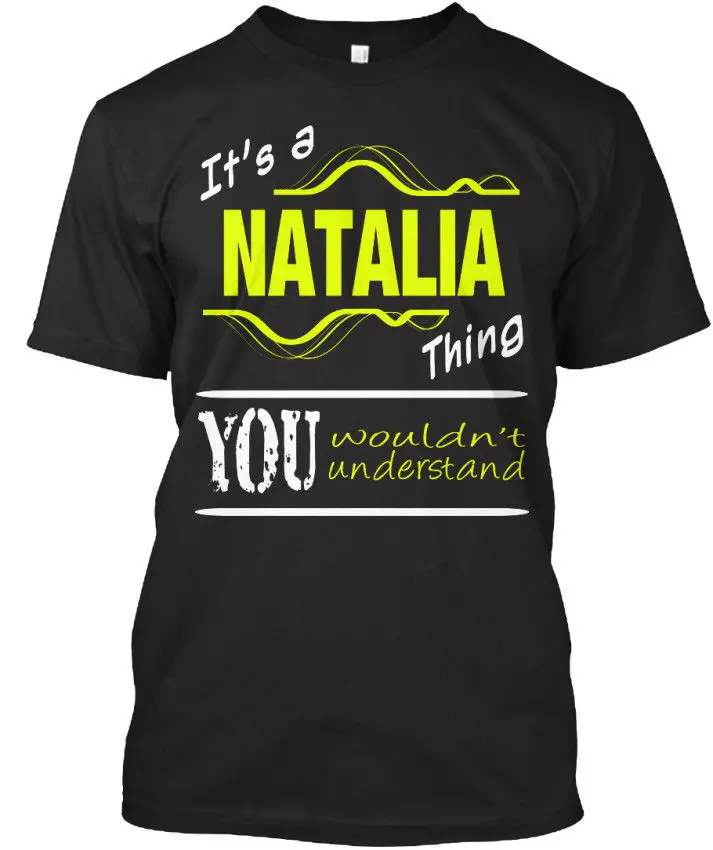 Natalia Thing Understand Unisex Fashion T Shirt top tee | Мужская одежда