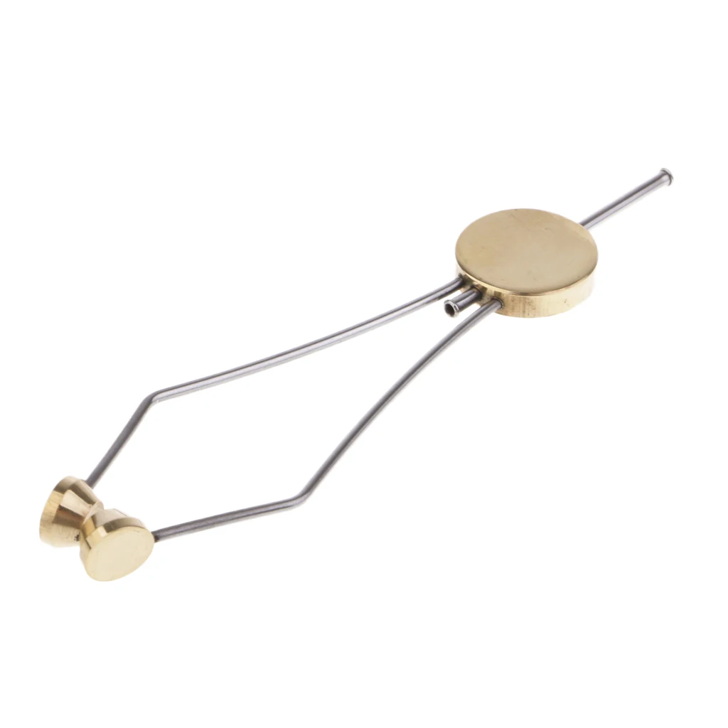 1 Pcs Stainless Steel Fly Tying Tools Disc Bobbin Holder - Ceramic Tip for Beginners