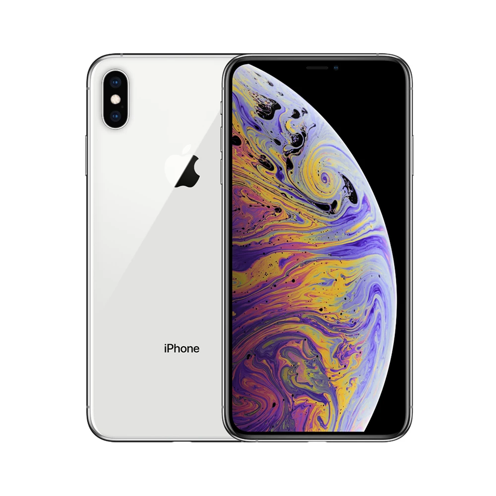 Apple iPhone XS Max | смартфон с двумя sim-картами полностью разблокированный 6,5 дюймовый большой экран 4G Lte Apple смартфон