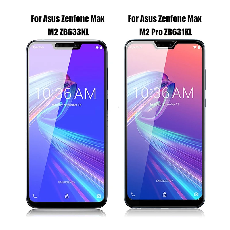 Для Asus Zenfone Max Pro M2 ZB631KL закаленное стекло ZB633KL ZB 631KL 633KL M 2 чехол Защитное пленка