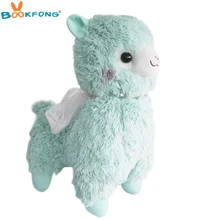 Мягкие каваи 40 см peluche alpacasso игрушки «Альпака» Розовый Фиолетовый Белый овца Чучела животного Япония плюшевые детские дети подарок на год