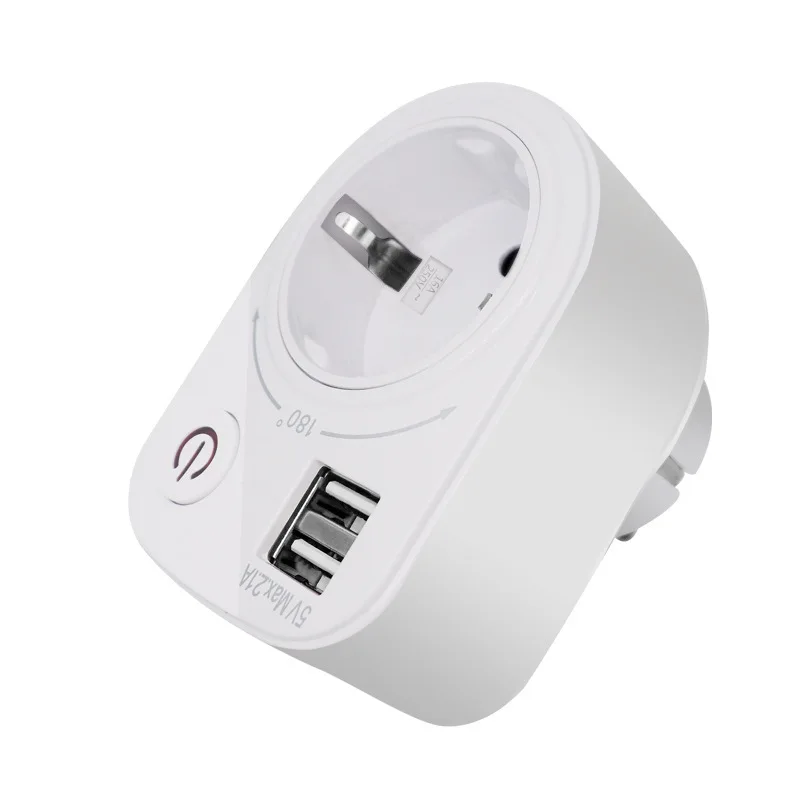 5V 2.1A Электрический адаптер зарядного устройства с двойным USB штепсельной вилкой