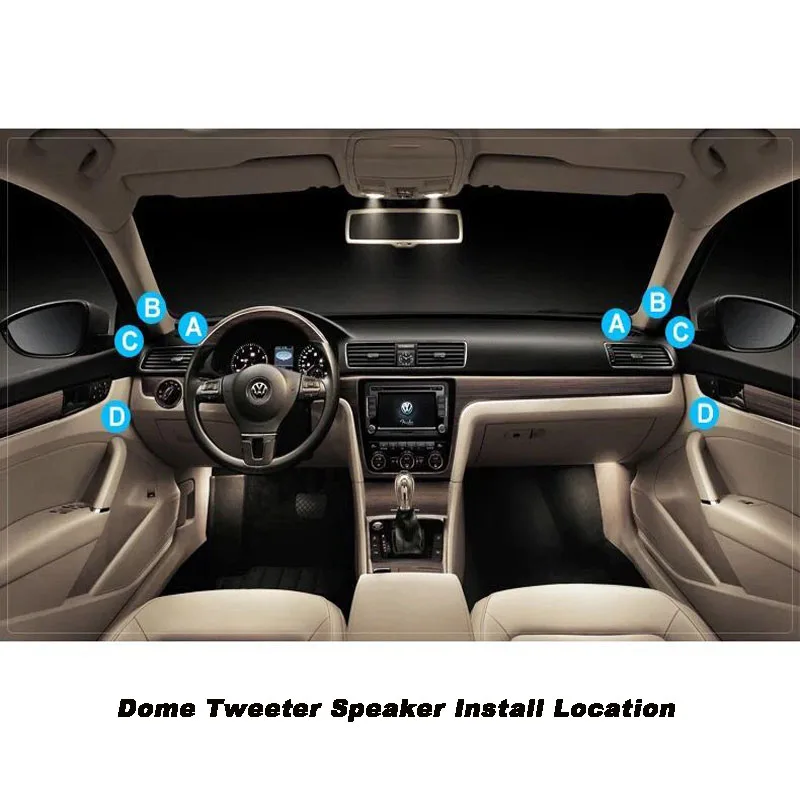 Áudio do Carro Conjuntos de Gama Completa com Speaker Dome e Crossover Qualidade High-end Polegada Orador 100 Tweeter Divisor 6.5 Ímã 8 Qualidade High-end 6.5 polegada Ímã Orador 100