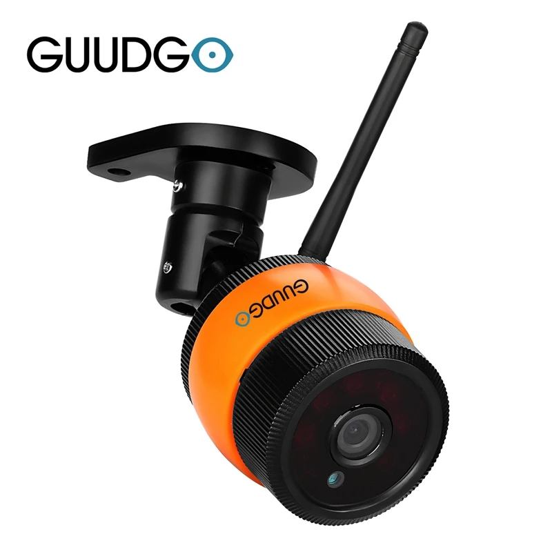 

GUUDGO GD-SC01 720P Waterproof Wifi IP Camera Outdoor Bullet IR Night Vision CCTV Security Surveillance Camera VS Hiseeu Escam