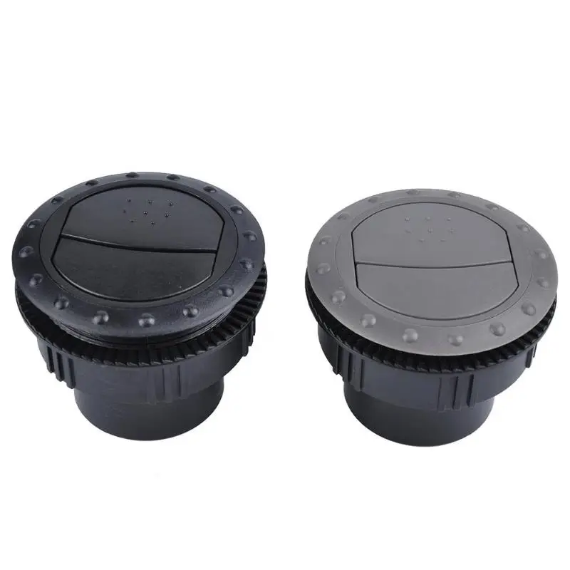 

60mm ABS Car RV ATV A/C Vent Air Outlet Rotating Interior Round Ceiling