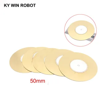 

10 Pcs Piezoelectric Piezo Ceramic Wafer Plate Buzzer Loudspeaker Dia 50mm For Arduino Diy Electro