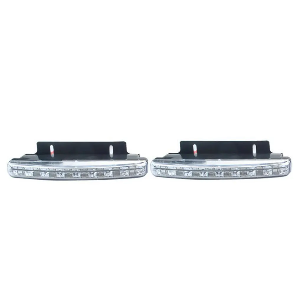 

Universal 2Pcs Car Vehicle LED DRL Daytime Driving Light Waterproof Lamp