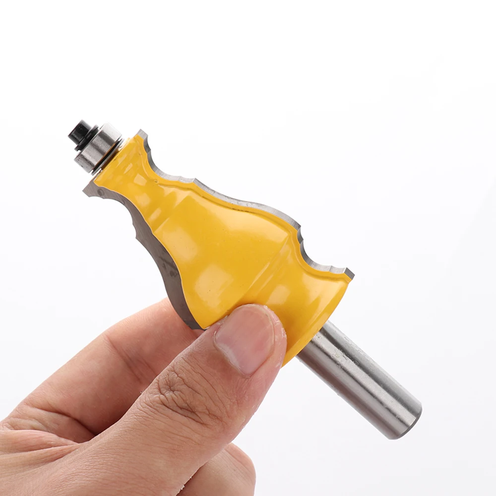 

1/2 Inch Shank Large Elegant Picture Frame Molding Router Bit door knife Woodworking cutter Tenon Cutter for Woodworking