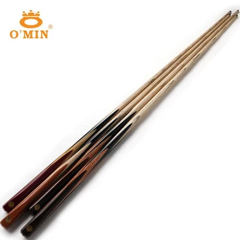 

Good Quality Handmade O'MIN SHINE One Piece Pool Cue Kit with Excellent Case with Extension 11.5mm Tip Nine Ball Pool Stick Cues