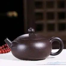 Yixing подлинный фиолетовый; песок Шахта керамический чайник 150cc знаменитый все ручные сделано Ограниченная Коллекция чайный столик сокровища